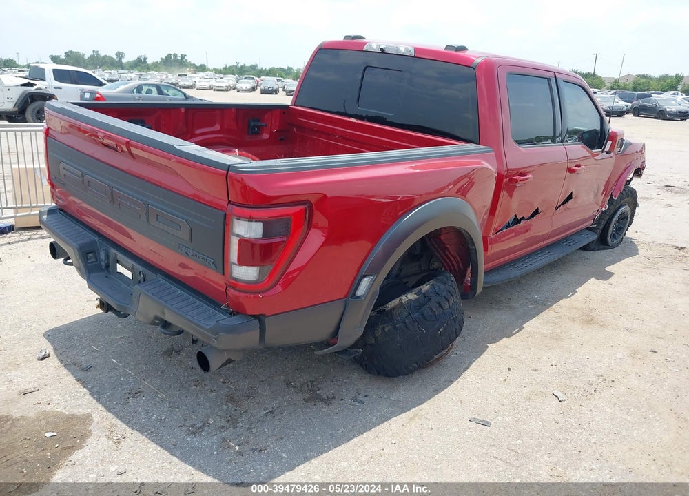 2022 FORD F-150 RAPTOR VIN: 1FTFW1RGXNFA14667