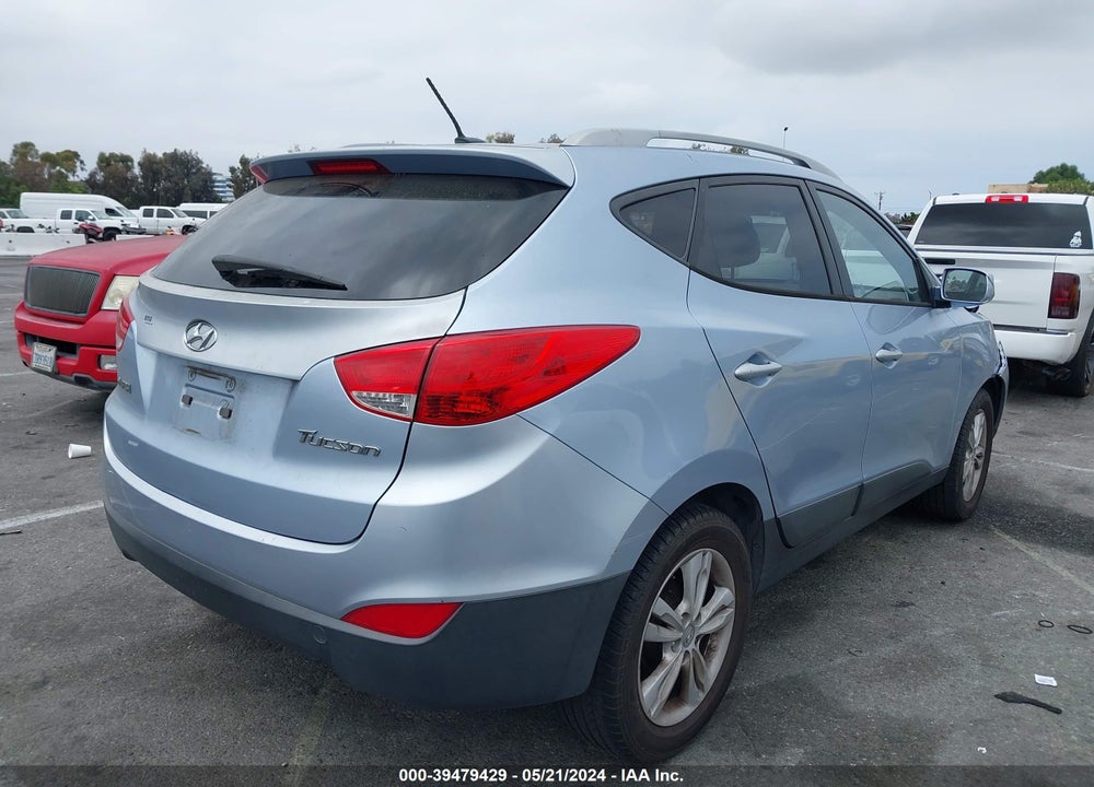 2011 HYUNDAI TUCSON GLS VIN: KM8JU3ACXBU205982