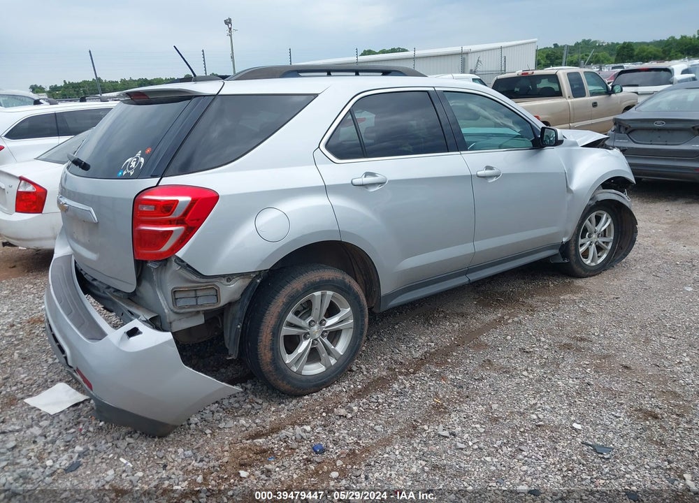 2016 CHEVROLET EQUINOX LT VIN: 2GNALCEK4G6350716