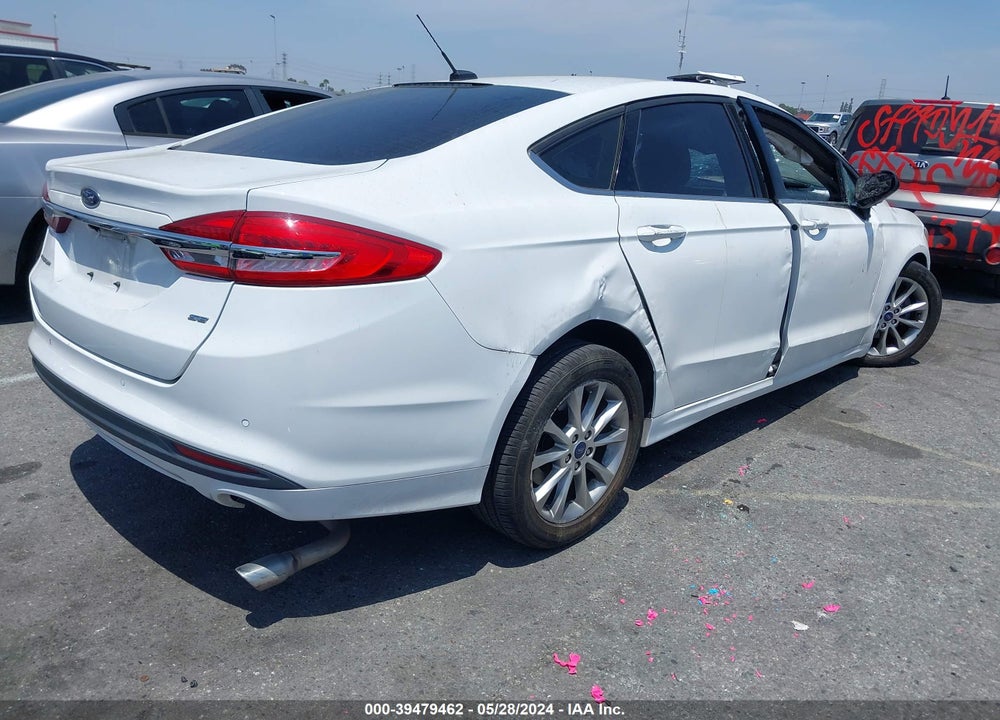 2017 FORD FUSION SE VIN: 3FA6P0H71HR159974