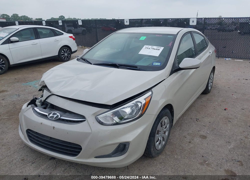 2017 HYUNDAI ACCENT SE VIN: KMHCT4AE1HU191241