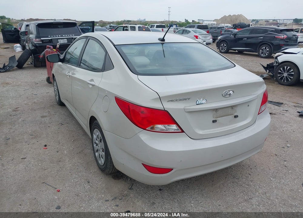 2017 HYUNDAI ACCENT SE VIN: KMHCT4AE1HU191241