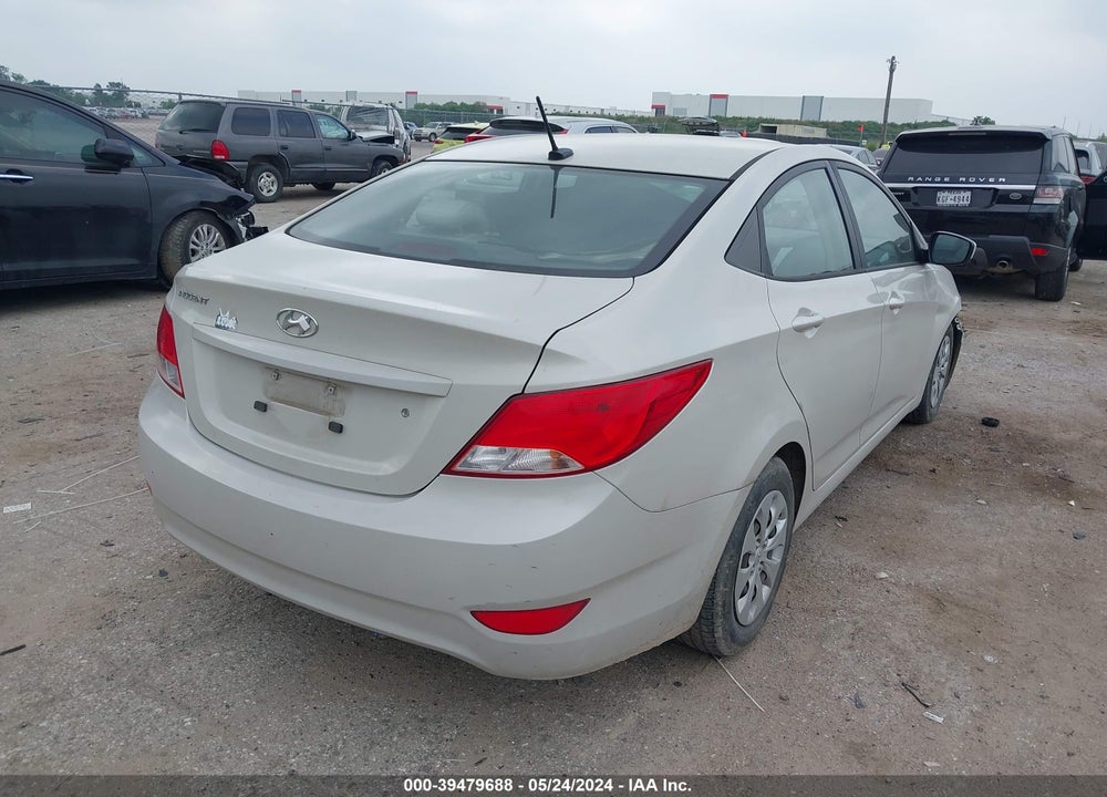 2017 HYUNDAI ACCENT SE VIN: KMHCT4AE1HU191241