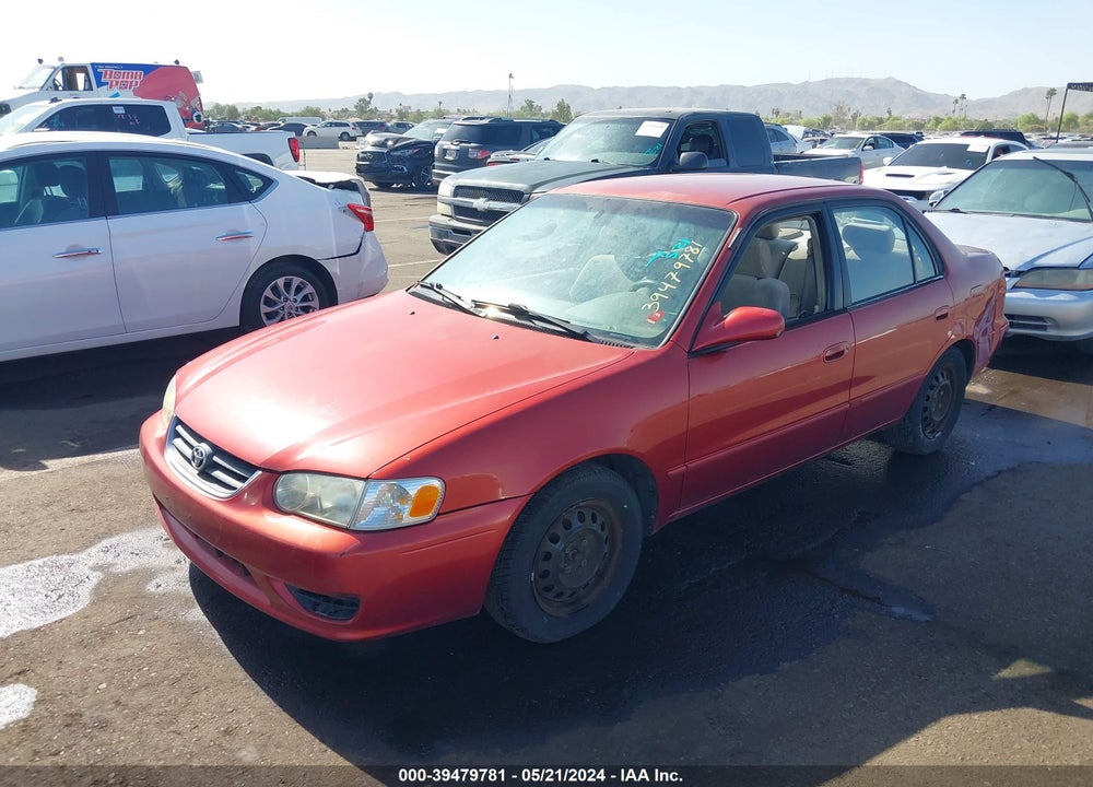 2002 TOYOTA COROLLA LE VIN: 1NXBR12EX2Z615739