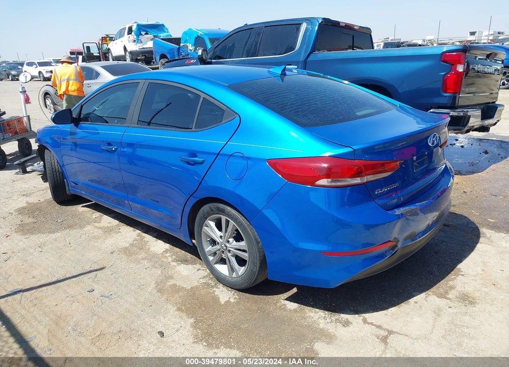 2017 HYUNDAI ELANTRA VALUE EDITION VIN: KMHD84LF3HU423477