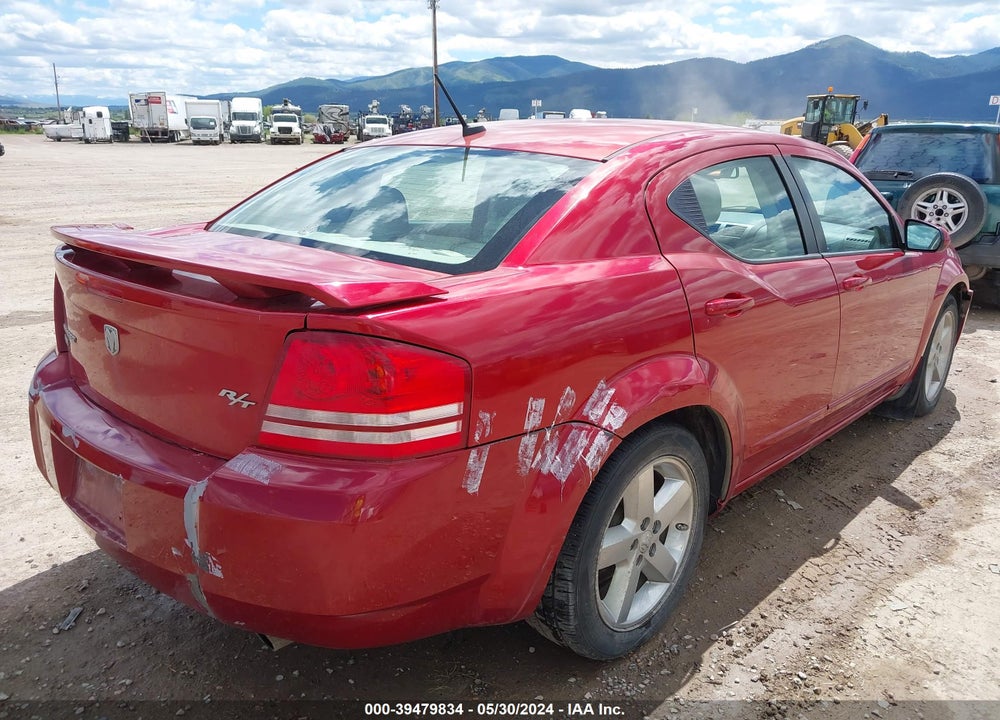 2008 DODGE AVENGER R/T VIN: 1B3LD76M38N694865