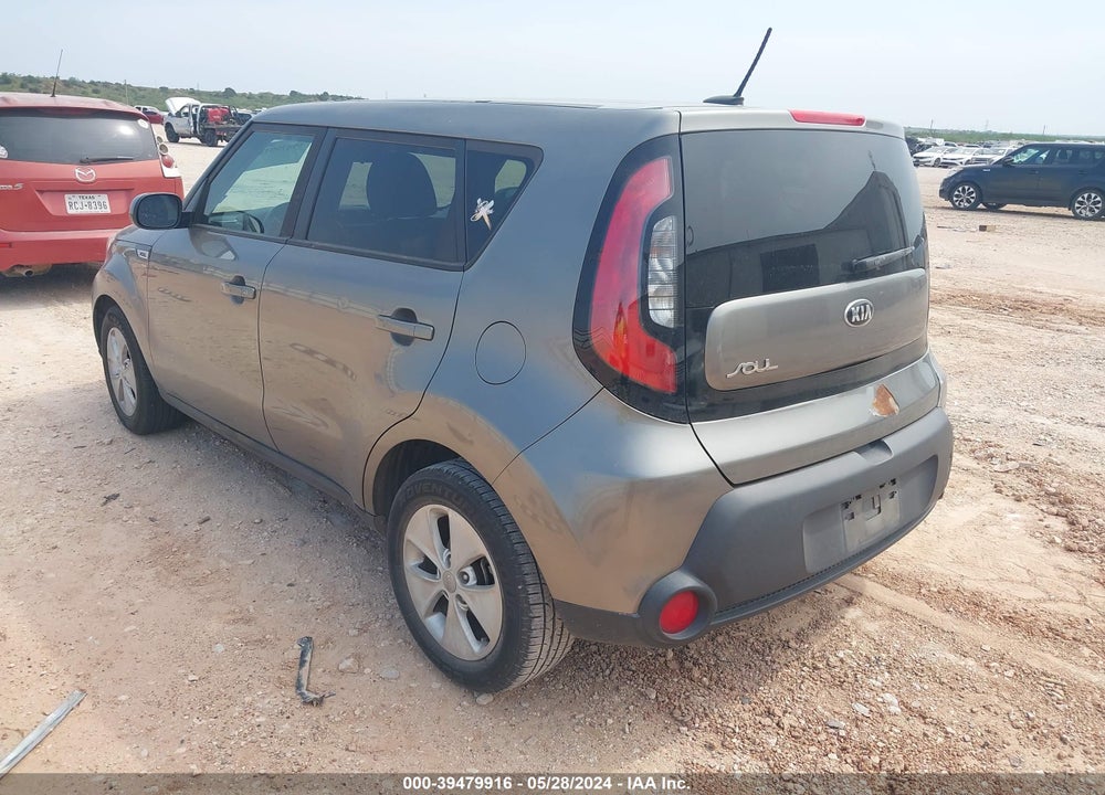 2016 KIA SOUL VIN: KNDJN2A26G7293373