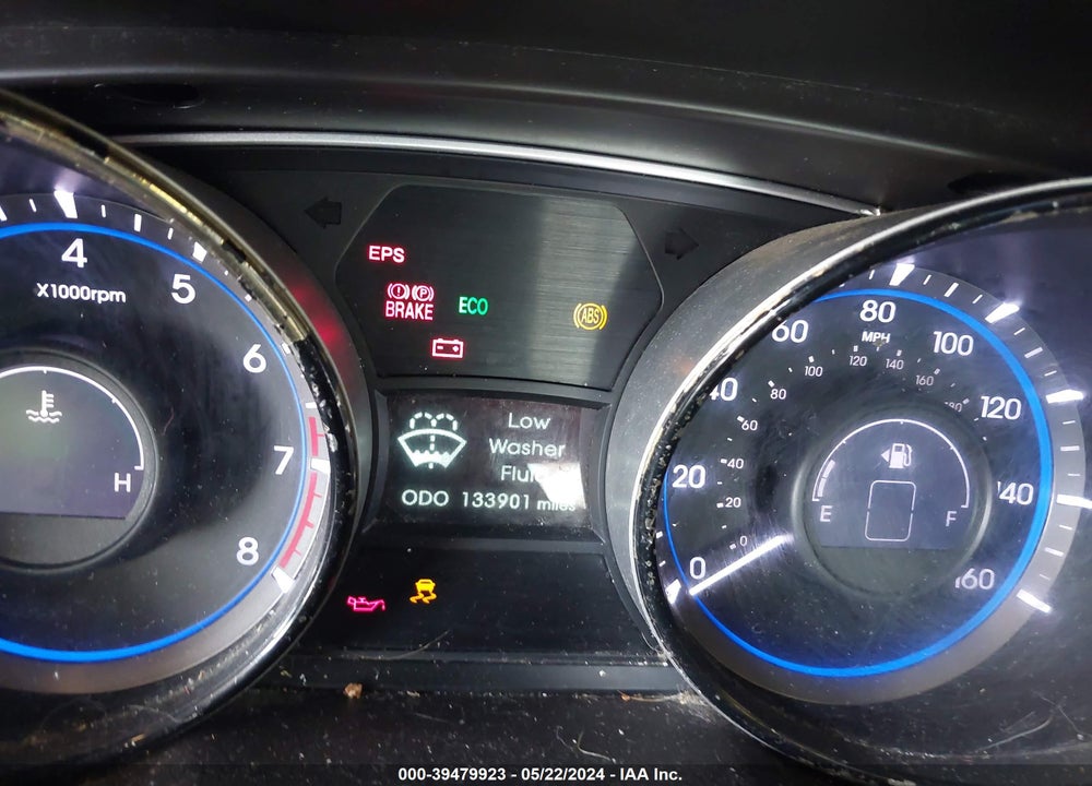 2013 HYUNDAI SONATA GLS VIN: 5NPEB4AC9DH673992