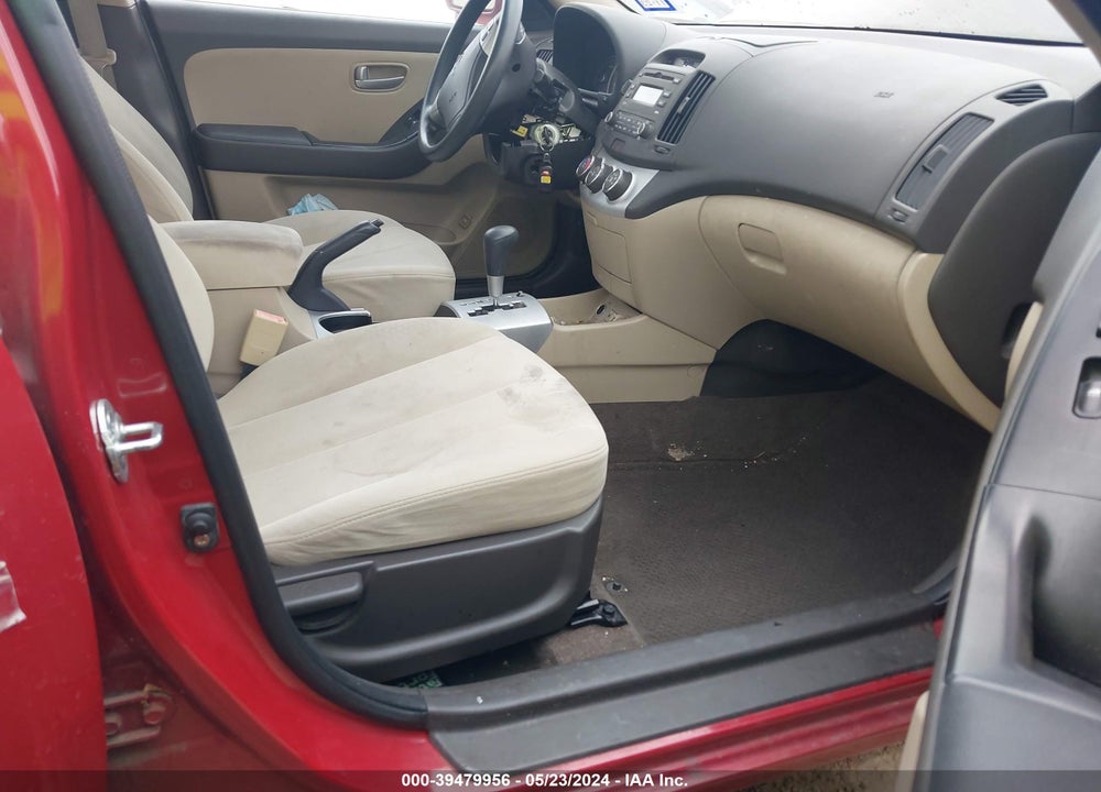 2009 HYUNDAI ELANTRA GLS VIN: KMHDU46D29U685112