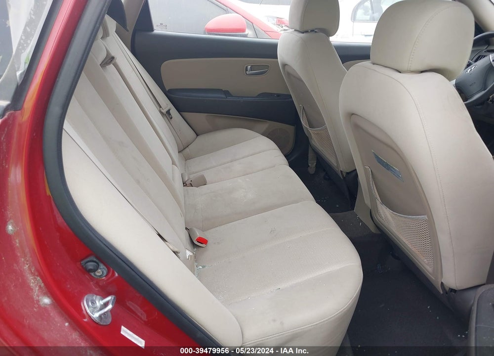 2009 HYUNDAI ELANTRA GLS VIN: KMHDU46D29U685112