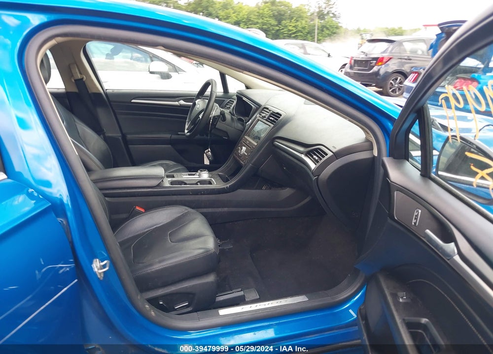 2020 FORD FUSION TITANIUM VIN: 3FA6P0D92LR116163