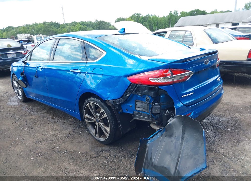 2020 FORD FUSION TITANIUM VIN: 3FA6P0D92LR116163