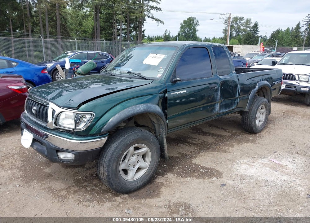 2001 TOYOTA TACOMA BASE V6 VIN: 5TEWN72N71Z866647