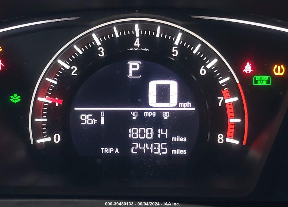 2016 HONDA CIVIC LX VIN: 19XFC2F51GE040511