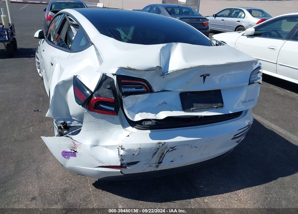 2019 TESLA MODEL 3 LONG RANGE/PERFORMANCE VIN: 5YJ3E1EB1KF530318