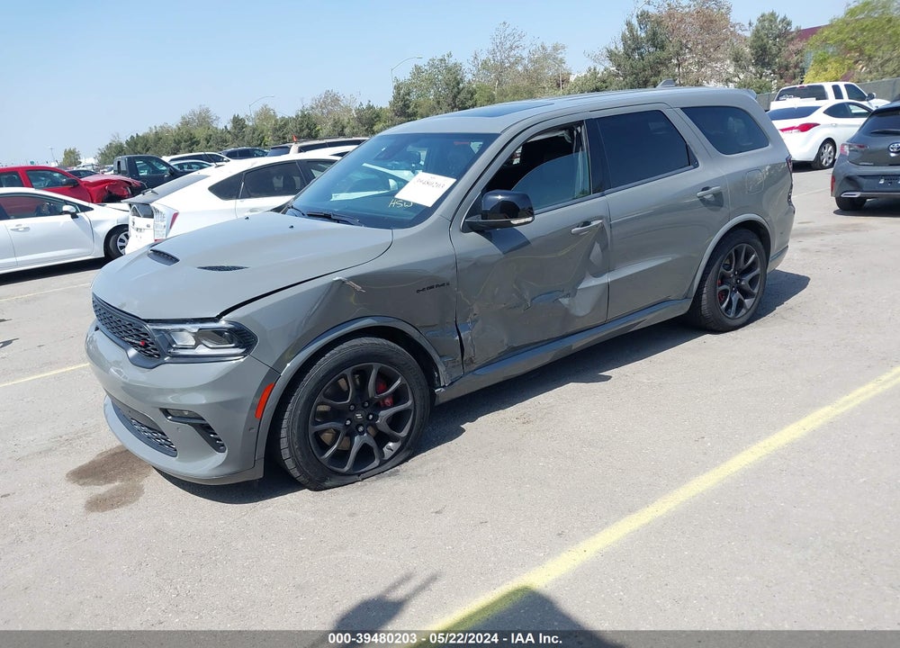 2021 DODGE DURANGO R/T AWD VIN: 1C4SDJCT2MC799566