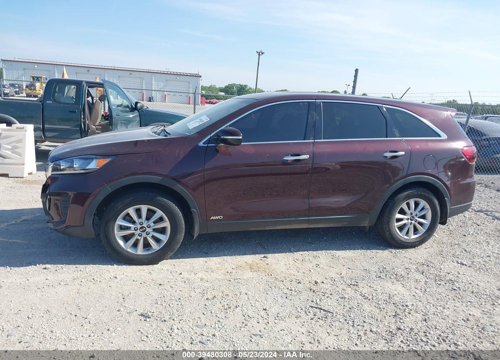 2019 KIA SORENTO 2.4L LX VIN: 5XYPGDA3XKG461018