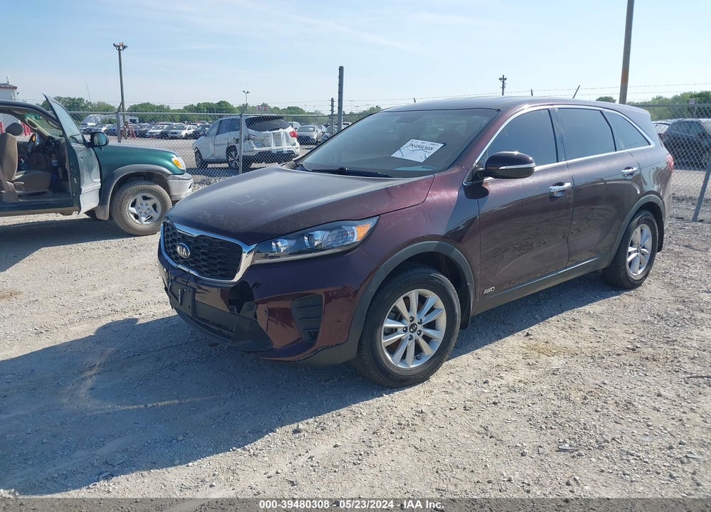 2019 KIA SORENTO 2.4L LX VIN: 5XYPGDA3XKG461018
