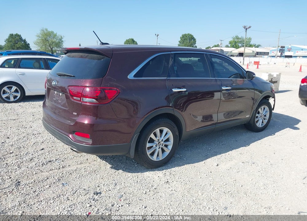 2019 KIA SORENTO 2.4L LX VIN: 5XYPGDA3XKG461018