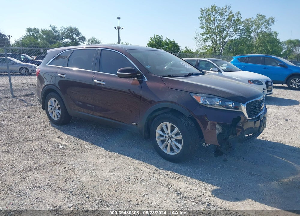 2019 KIA SORENTO 2.4L LX VIN: 5XYPGDA3XKG461018