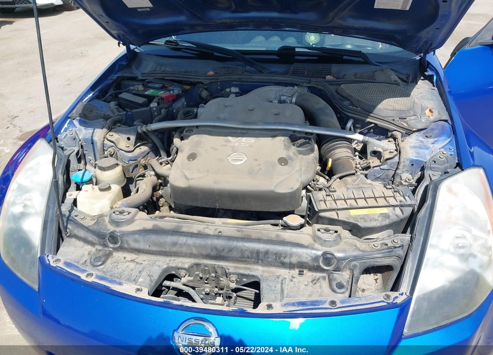 2005 NISSAN 350Z ENTHUSIAST VIN: JN1AZ36A45M759149