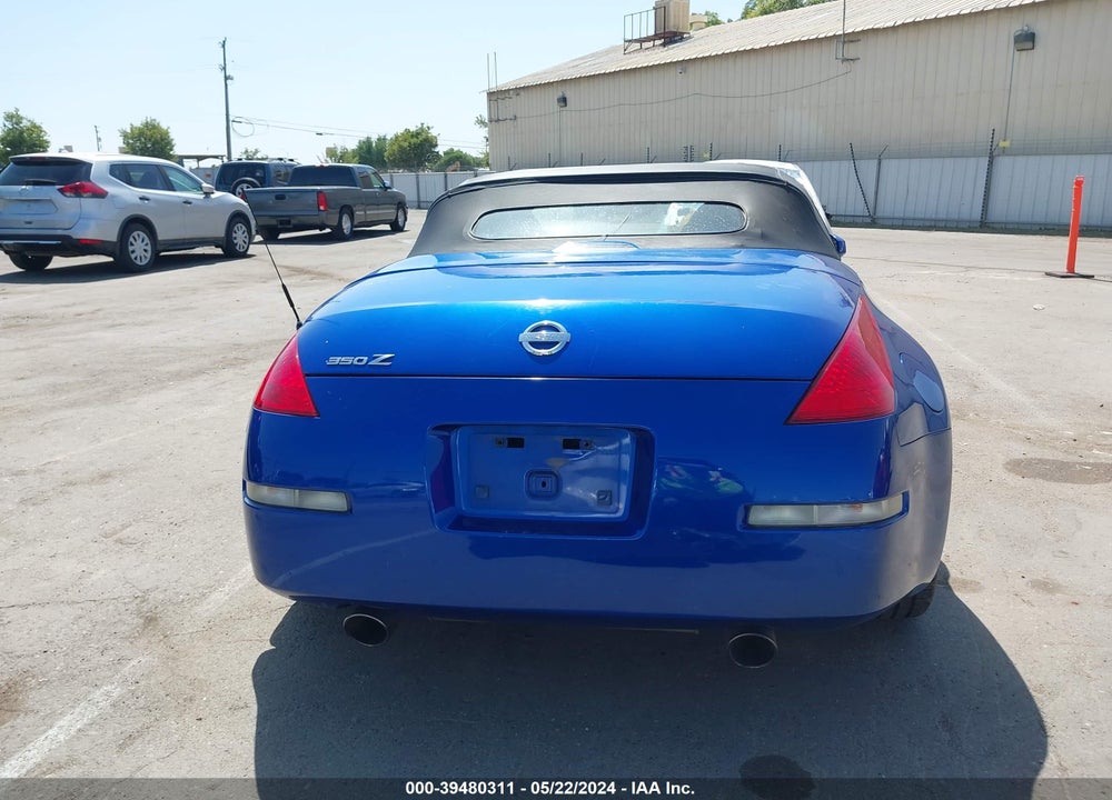 2005 NISSAN 350Z ENTHUSIAST VIN: JN1AZ36A45M759149