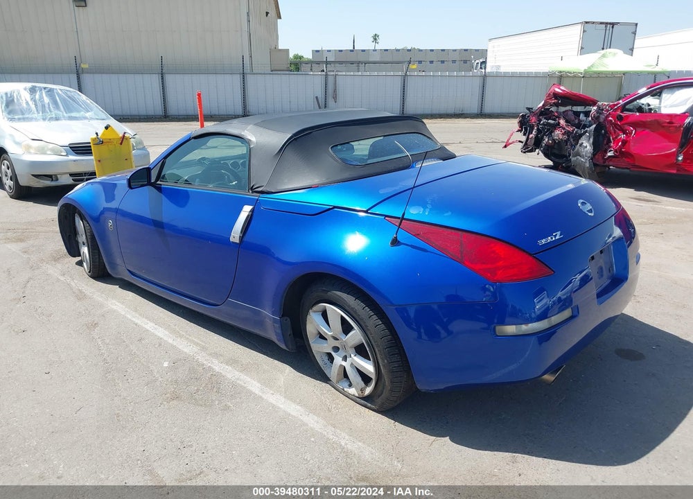 2005 NISSAN 350Z ENTHUSIAST VIN: JN1AZ36A45M759149