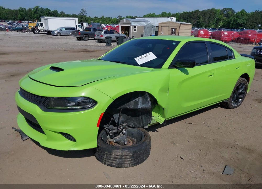 2023 DODGE CHARGER GT VIN: 2C3CDXHGXPH554779