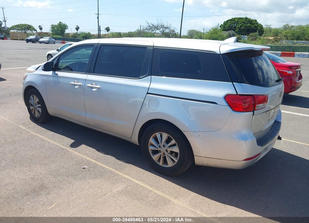 2017 KIA SEDONA L VIN: KNDMA5C1XH6282852