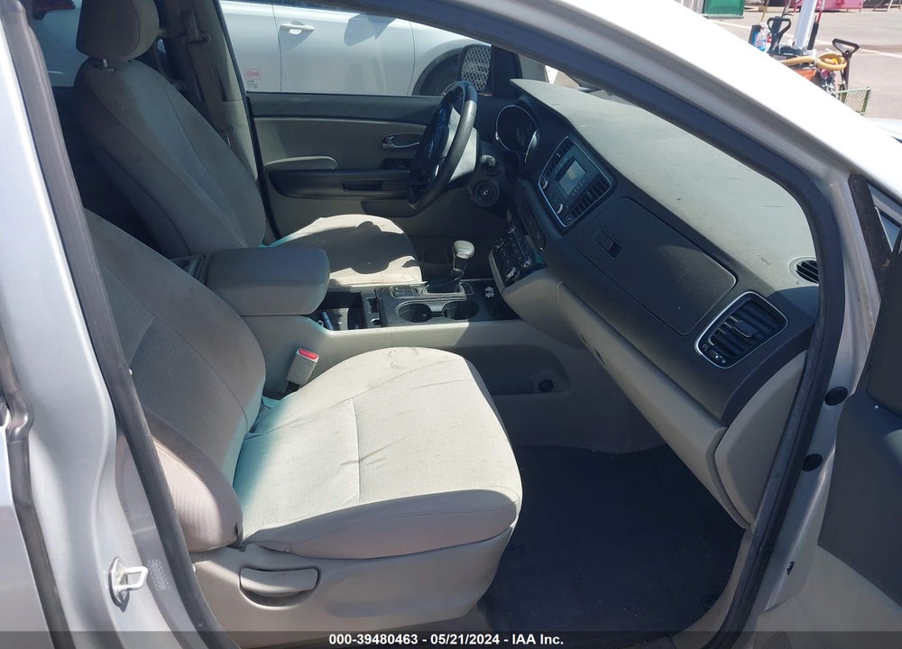 2017 KIA SEDONA L VIN: KNDMA5C1XH6282852