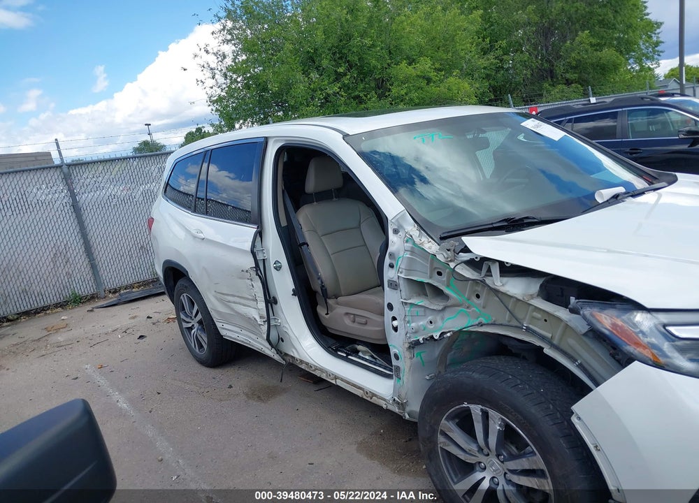 2018 HONDA PILOT EX-L VIN: 5FNYF6H5XJB060293