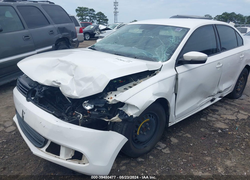2012 VOLKSWAGEN JETTA 2.5L SE VIN: 3VWDP7AJ5CM332995