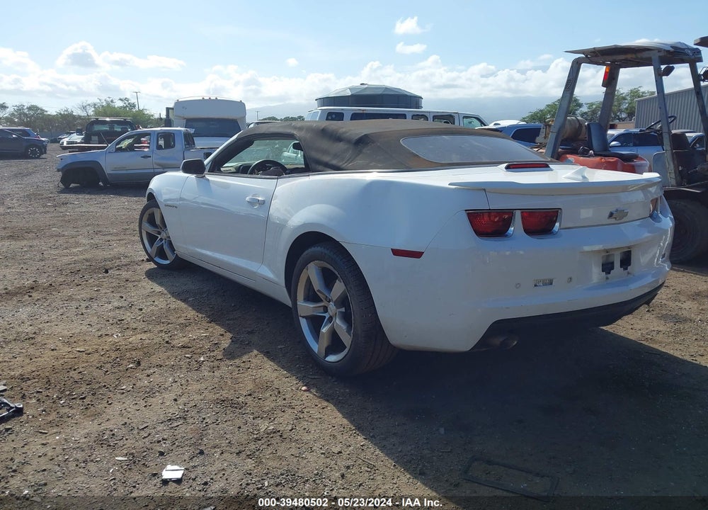 2011 CHEVROLET CAMARO 1LT VIN: 2G1FB3DD6B9202023