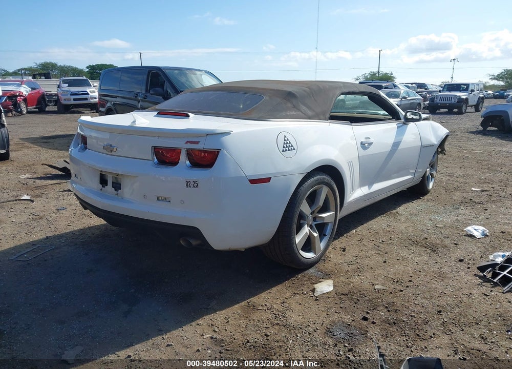 2011 CHEVROLET CAMARO 1LT VIN: 2G1FB3DD6B9202023