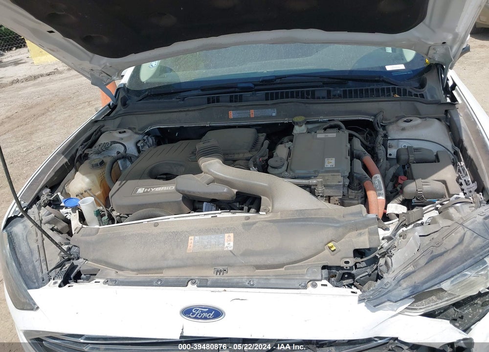 2017 FORD FUSION HYBRID SE VIN: 3FA6P0LU9HR266154
