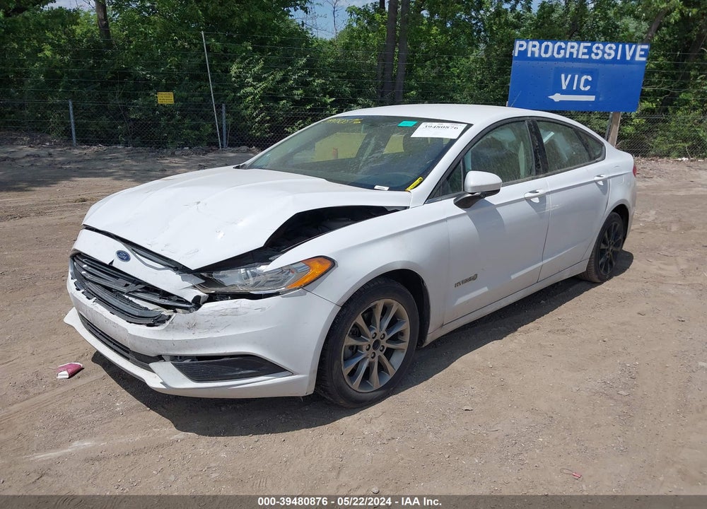 2017 FORD FUSION HYBRID SE VIN: 3FA6P0LU9HR266154