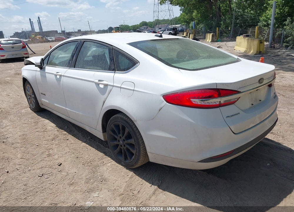 2017 FORD FUSION HYBRID SE VIN: 3FA6P0LU9HR266154