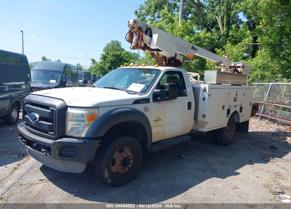 2011 FORD F-450 CHASSIS XL VIN: 1FDUF4GT1BEC47620
