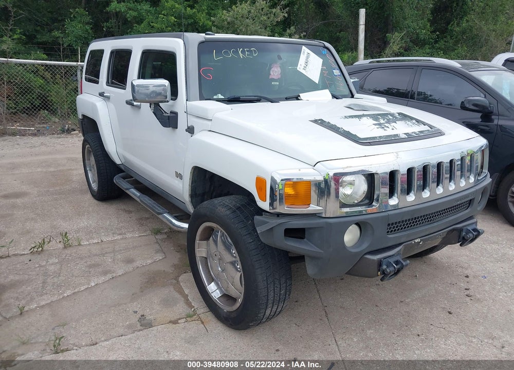 2007 HUMMER H3 SUV VIN: 5GTDN13E278166640