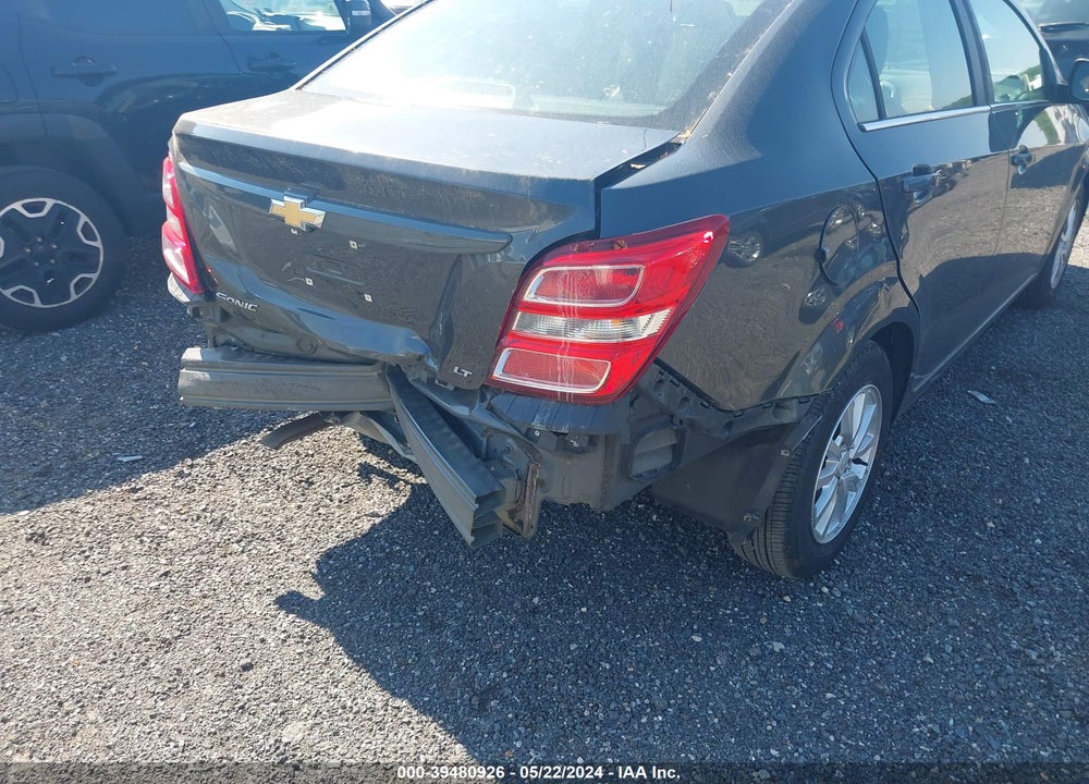 2017 CHEVROLET SONIC LT AUTO VIN: 1G1JD5SH5H4124934