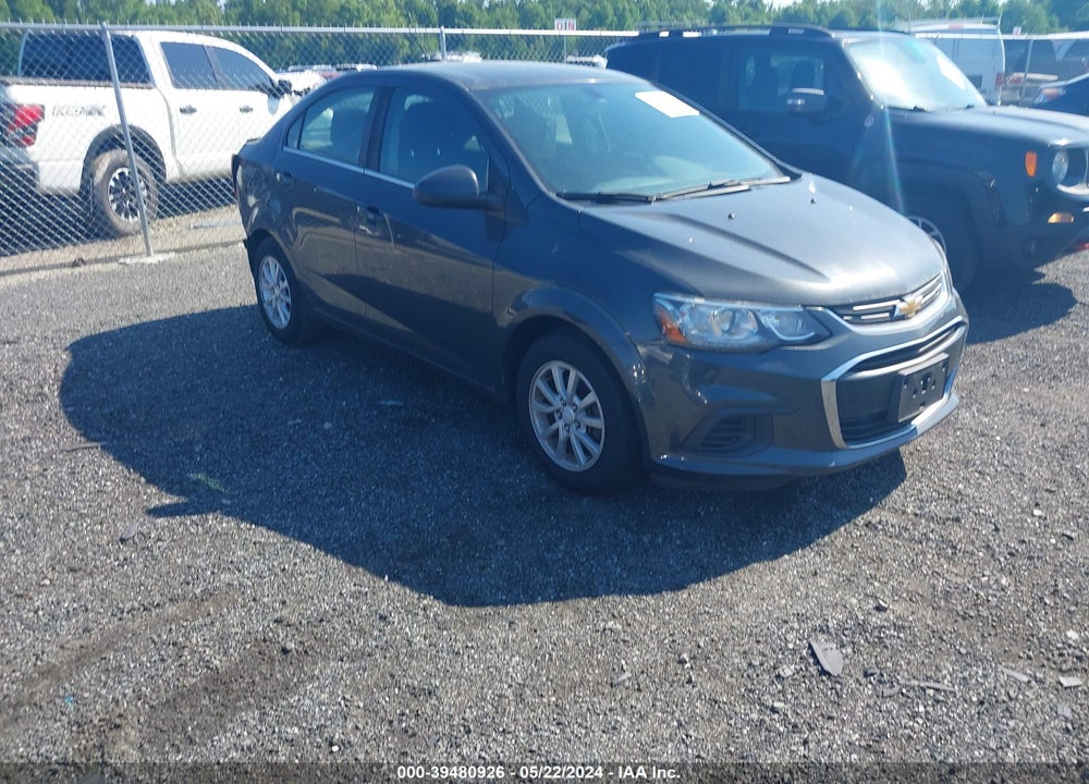 2017 CHEVROLET SONIC LT AUTO VIN: 1G1JD5SH5H4124934