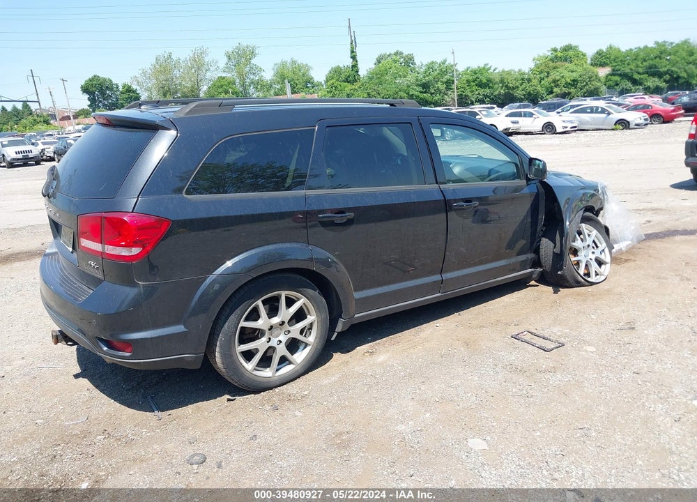 2013 DODGE JOURNEY R/T VIN: 3C4PDDEG4DT669266