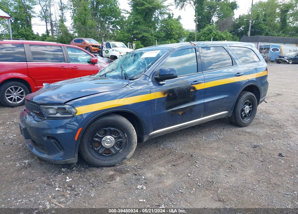 2021 DODGE DURANGO PURSUIT AWD VIN: 1C4SDJFT8MC752358