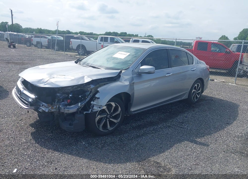 2016 HONDA ACCORD EX VIN: 1HGCR2F77GA143245