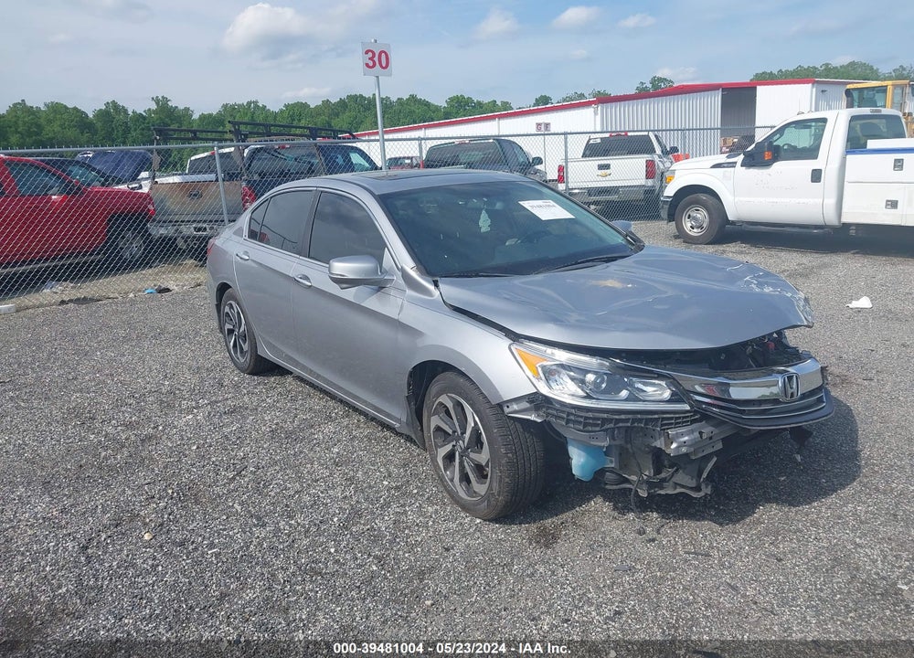 2016 HONDA ACCORD EX VIN: 1HGCR2F77GA143245