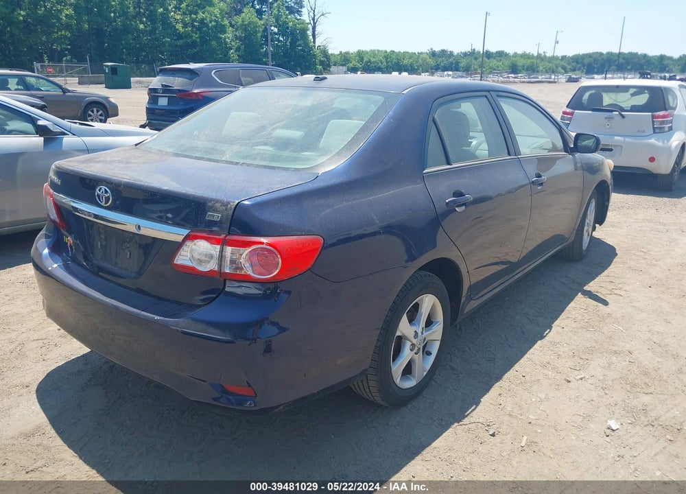 2012 TOYOTA COROLLA LE VIN: 2T1BU4EE0CC908578
