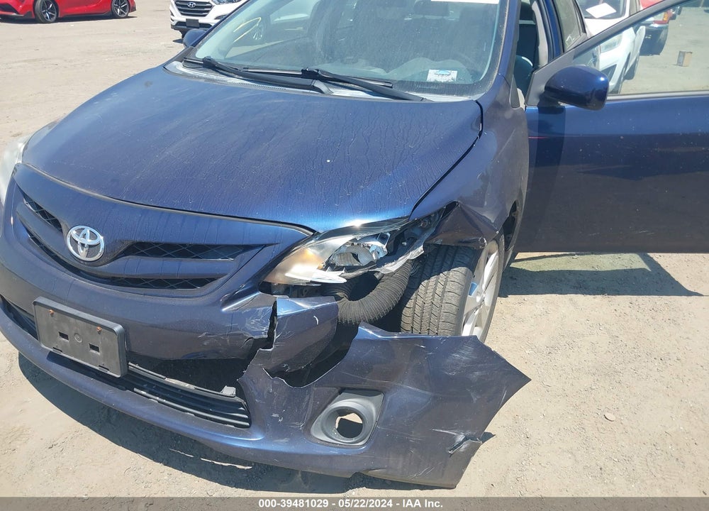2012 TOYOTA COROLLA LE VIN: 2T1BU4EE0CC908578