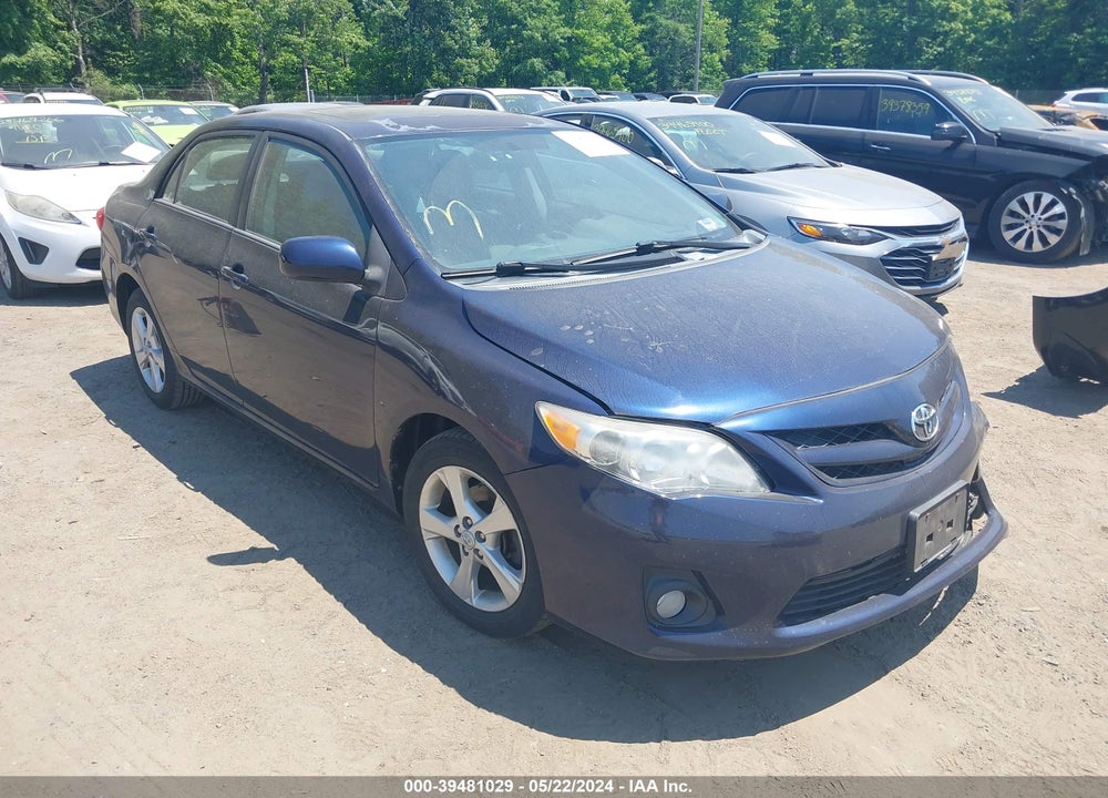2012 TOYOTA COROLLA LE VIN: 2T1BU4EE0CC908578
