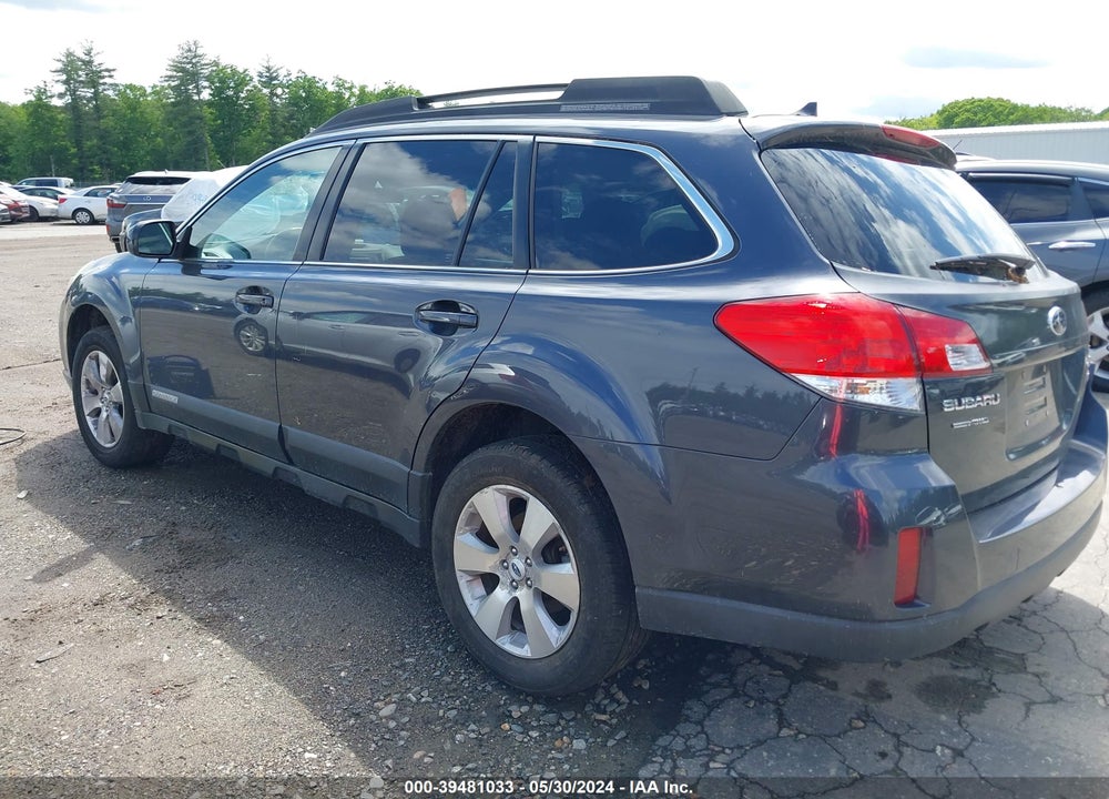 2012 SUBARU OUTBACK 3.6R LIMITED VIN: 4S4BRDJC2C2262637
