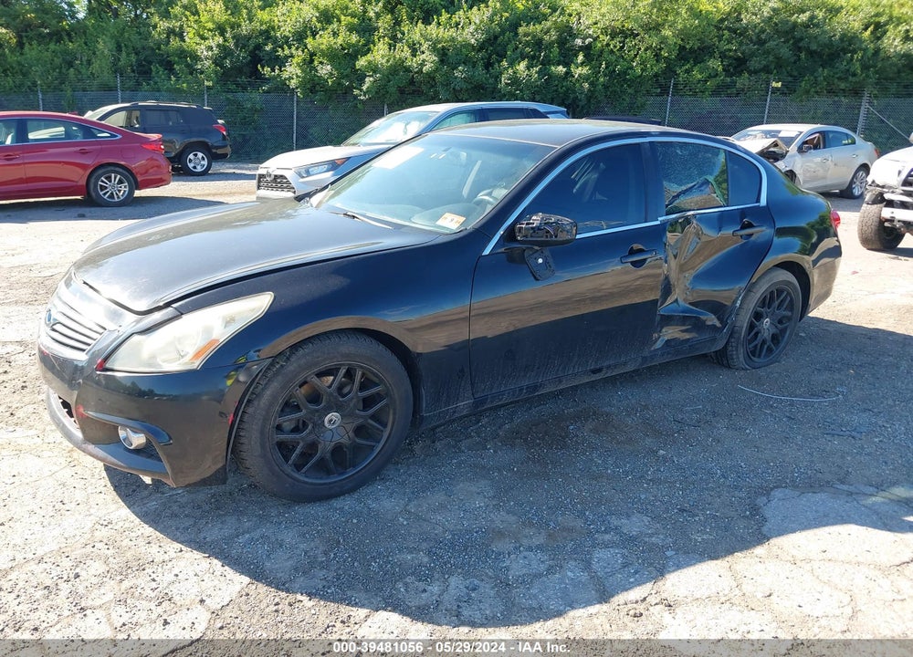 2011 INFINITI G25 JOURNEY VIN: JN1DV6AP6BM603647